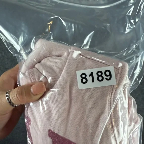 Baby GAP 18-24 Months Pink Bear Ear Hooded Sherpa Lined Zip Up Sweatshirt - Picture 7 of 7